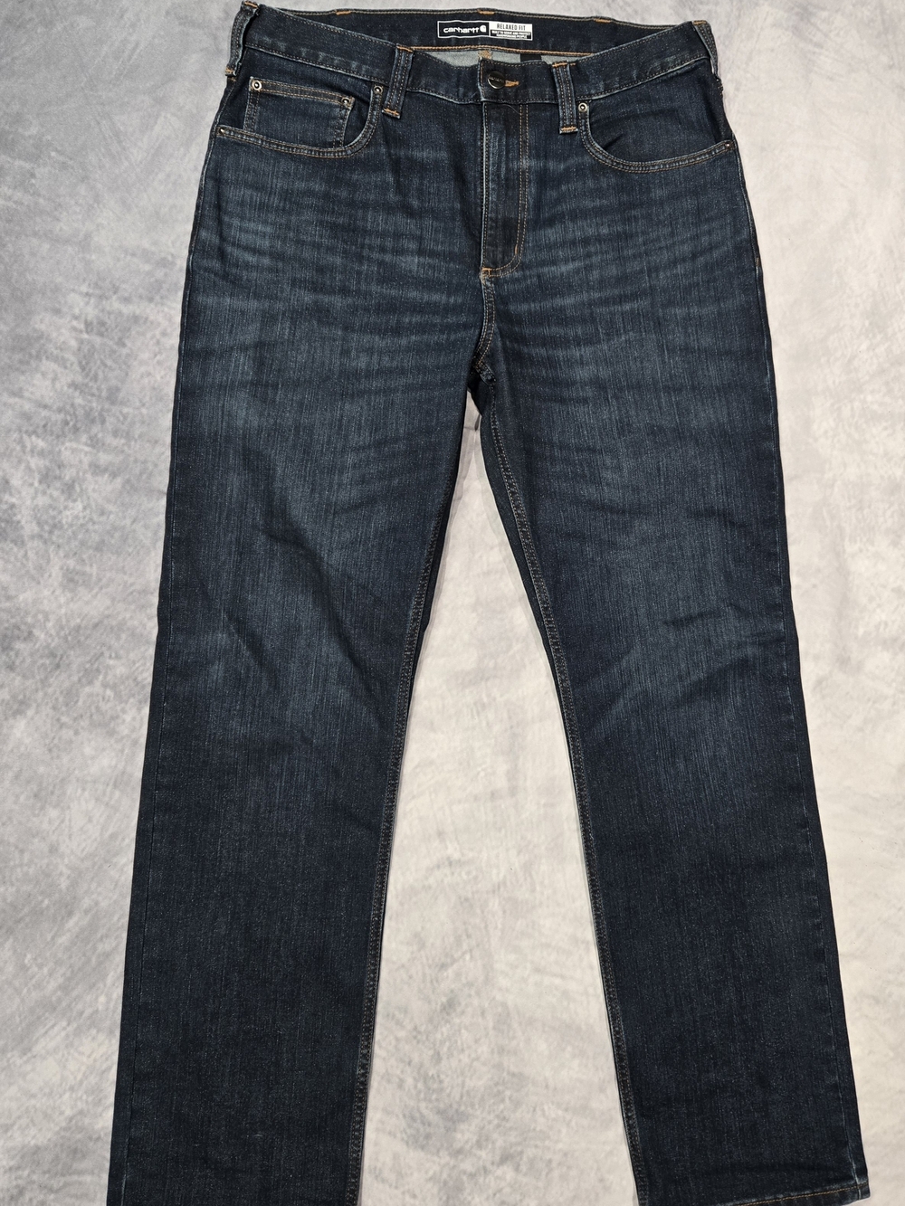Carhartt Men’s Indigo Straight Jeans